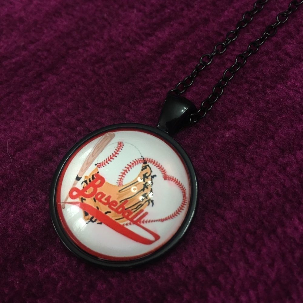 Baseball Necklace  - Picture 2 of 5